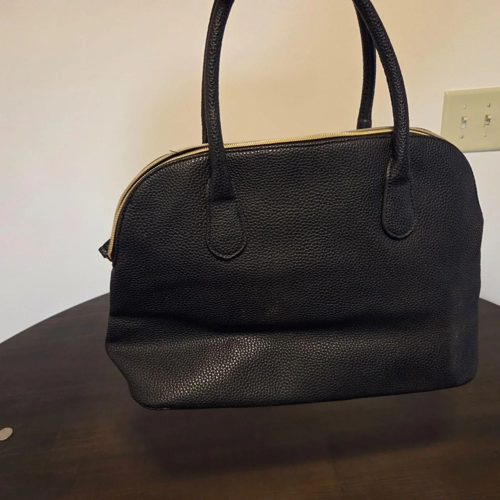 The Kenneth Cole Reaction Black Satchel Handbag
